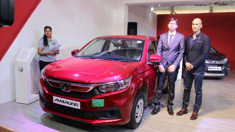 बहुचर्चित होन्डा अमेज नेपालमा, यस्तो छ मूल्य