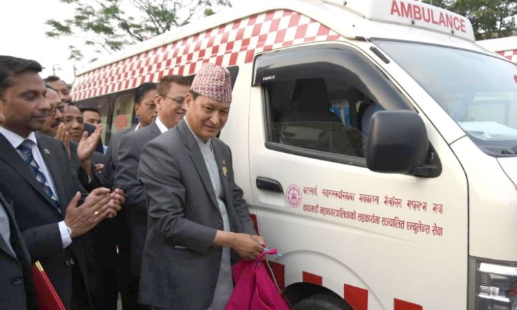 काठमाडौं महानगर र नेपाल एम्बुलेन्स सेवाबीच सहकार्य_img