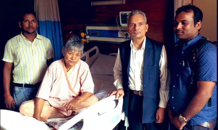 हिसिला यमीको स्कुटर दुर्घटनाः उपचारपछि डिस्चार्ज हुँदै_img