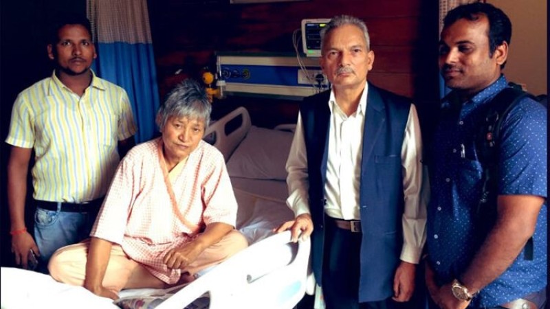 हिसिला यमीको स्कुटर दुर्घटनाः उपचारपछि डिस्चार्ज हुँदै