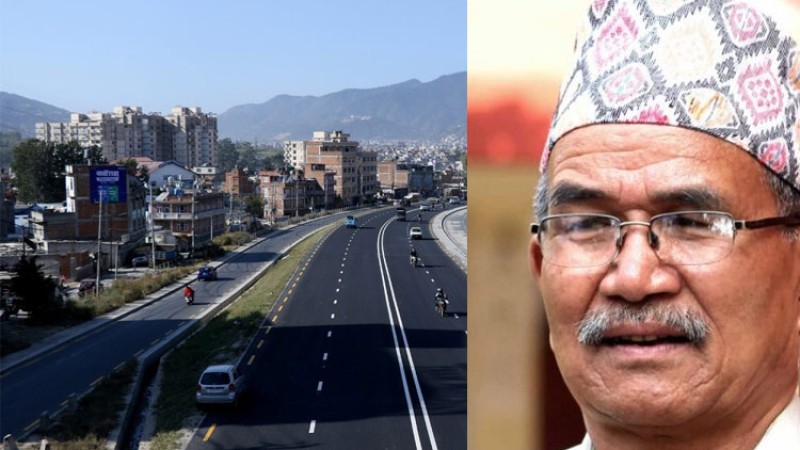 कलंकी-कोटेश्वर सडक सरकारले दिए आफै सुरक्षीत बनाउँछौः चिरिबाबु