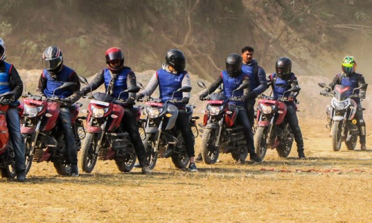 टीभीएस अपाचे राइड फर प्राइड , मेलम्ची पुगेर फर्किए ४० राइडर_img