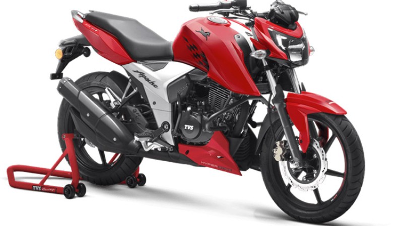 टीभीएस अपाची RTR-160-4V मा थपियो नयाँ सुरक्षा फिचर