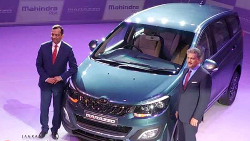 भारतमा शार्क माछा आकारको महिन्द्रा मराजो एमपीभी लञ्च