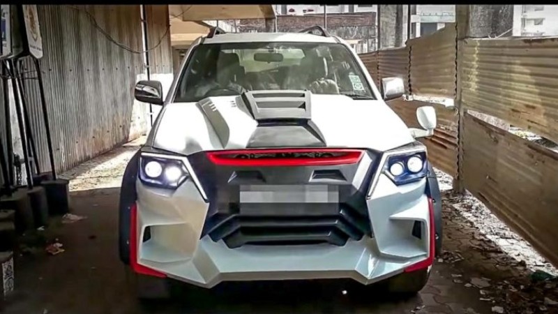 यस्तो देखियो मोडिफाइड टोयोटा फर्चुनर