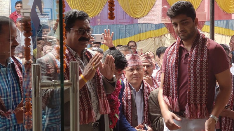 एचएच बजाजको नयाँ शोरुम अर्घाखाँची