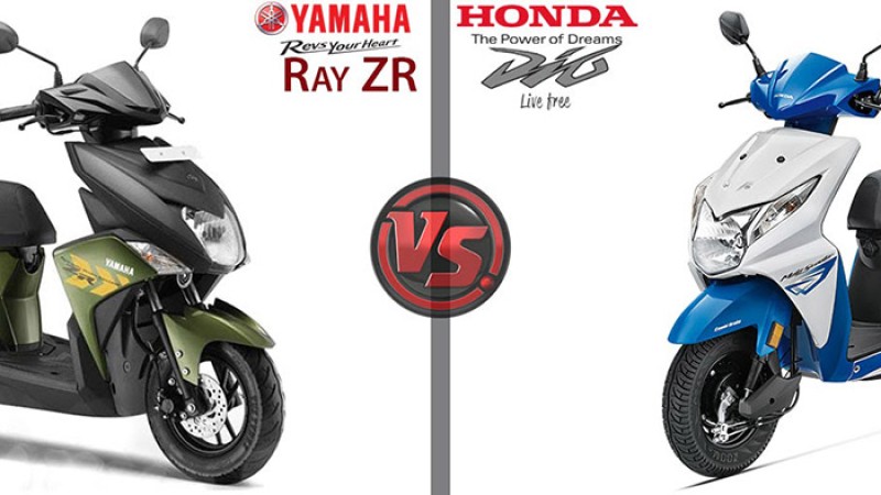 स्कुटर कम्प्यारिजनः होन्डा डियो vs यामाहा–रे जेडआर, कुन किन्दा वेष्ट ?