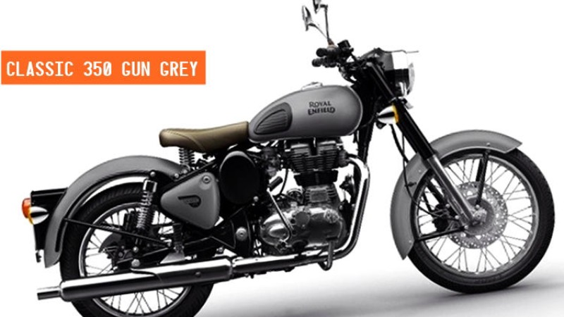 रोयल इन्फिल्ड क्लासिक ३५० एबीएससहित गन मेटल ग्रे कलरमा