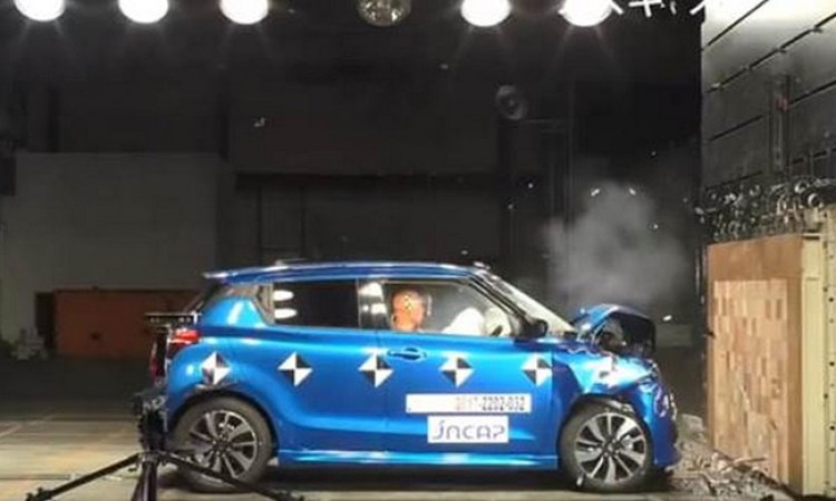 पहिलोपल्ट स्विफ्टले पायो ५ स्टार सुरक्षा रेटिङ, यहि हप्ताबाट नेपालमा_img