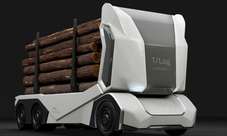 भिडियोमा हेर्नुस् इलेक्ट्रीक ट्रकको चमत्कार, बिना ड्राइभर १६ टन सामान बोक्ने_img