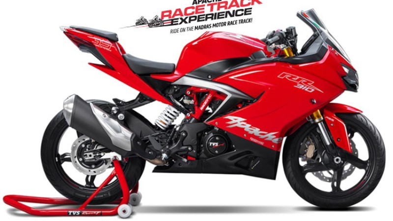 टीभीएसको बाइक टेष्ट ड्राइभ गर्दा २५ जनालाई मद्रासमा रेसिङ एक्सपेरियन्स
