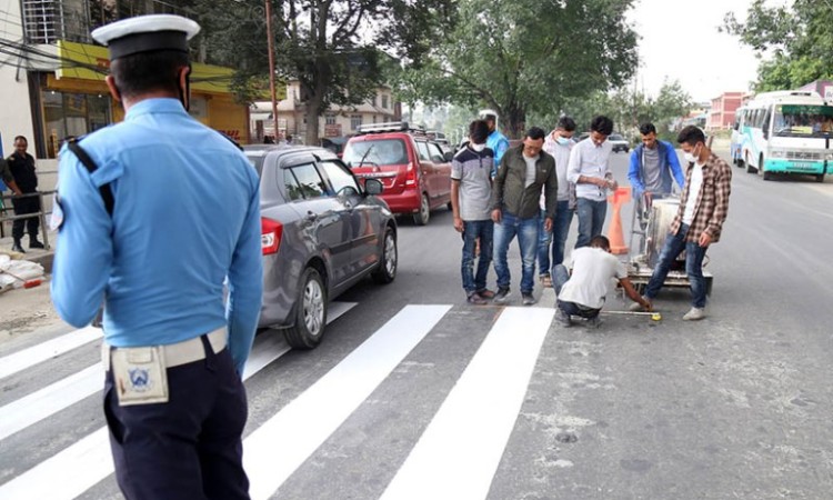 समय सकिँदा सडक लेन कोर्ने काम ७० प्रतिशत मात्र_img