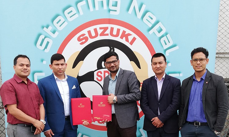 एनआईसी एशिया बैंक र सुजुकी ड्राइभिङ स्कुलबीच सम्झौता_img