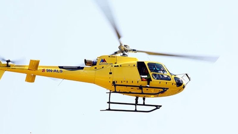 धादिङमा अल्टिच्यूड एयरको हेलिकप्टर दुर्घटना