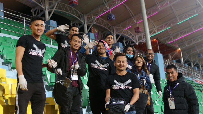 रंगशाला सफाइमा पल्सर डेयर भेन्चरका राइडर्स