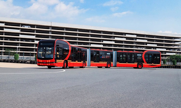 बिवाईडीले बनायो संसारकै लामो इलेक्ट्रीक बस (भिडियोसहित)_img