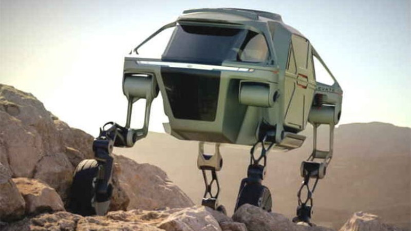 हुन्डाईले देखायो पहाड चढ्ने रोबोटिक लेग कार (भिडियोसहित)