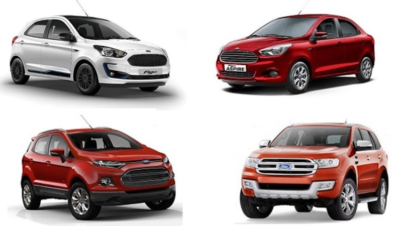 यस्तो छ फोर्डको ६ मोडलका २६ भेरियन्टको मूल्य र दशैं अफर