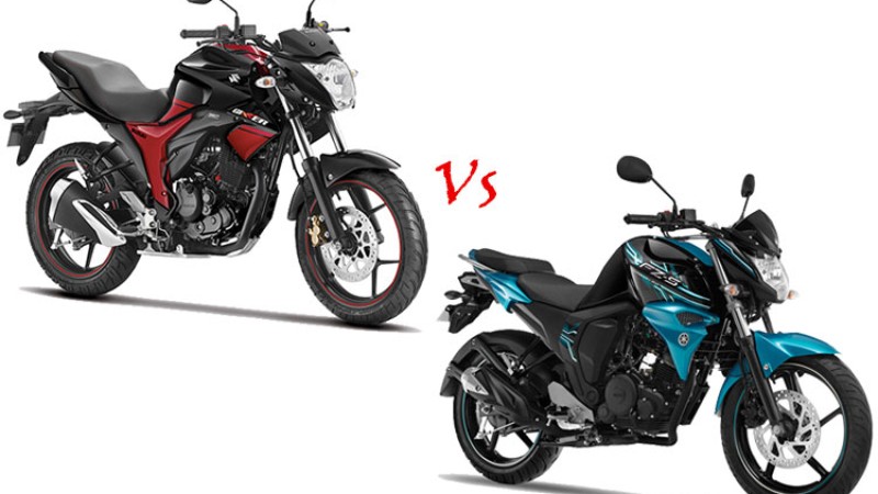 सुजुकी जिक्सर-एसएफ VS एफजेड-एस एफआई