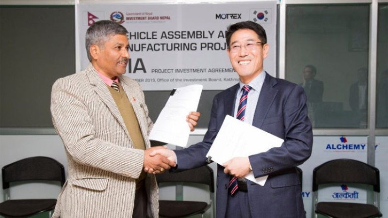 नेपालमै कार बनाउन मोट्रेक्ससँग सम्झौँता