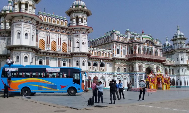 रामायण सर्किट तथा जनकपुर-अयोध्या बस सेवा शुभारम्भ_img