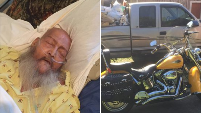 मृत्युशैयाबाट बाइक राइडरले हार्लेको आवाज सुनाइदिनुस् भनेपछि…