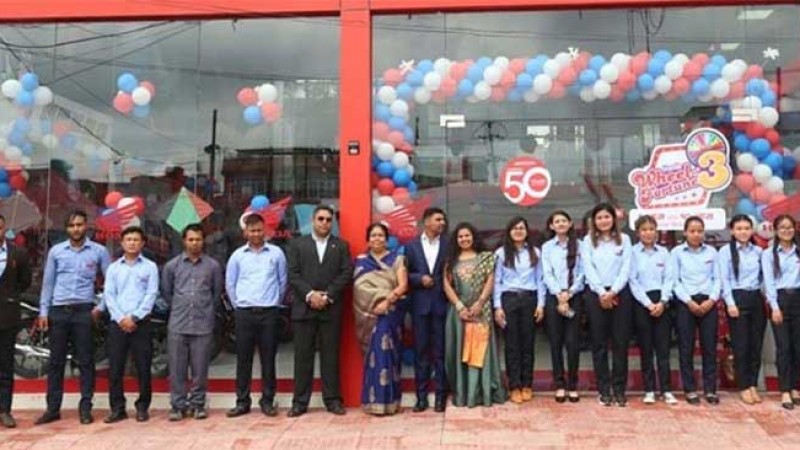 संचालनमा ल्यायो कपुरी ब्रदर्सले स्वयम्भूमा होन्डाको सोरुम