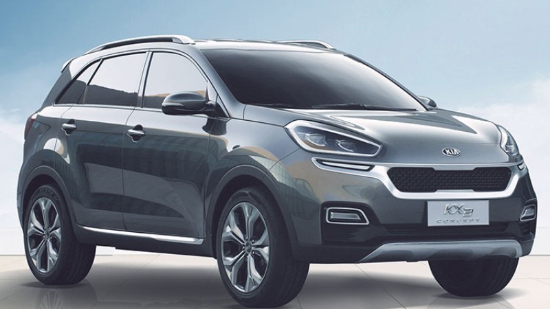 हुन्डाइ क्रेटाको बेसमा बनेको किया इभी केएक्सथ्री टेस्टको क्रममा देखियो