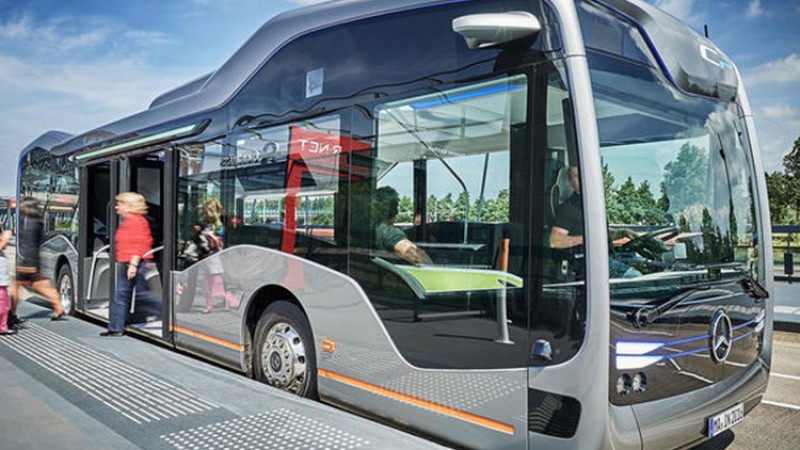 यस्तो छ मर्सिडिजको इलेक्ट्रीक बस, ८० जनाले सहज यात्रा गर्न सक्ने