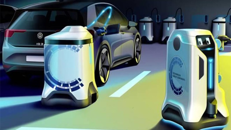 अब रोबटले गर्ने छ इलेक्ट्रीक कार चार्जिङ (भिडियोसहित)