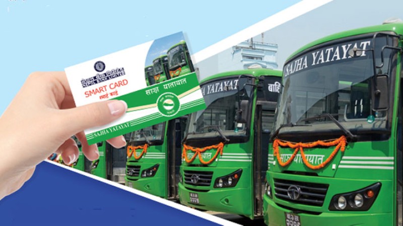 साझाले ५ सय यात्रा कार्ड वितरण गर्दै, यसरी तिर्ने बस भाडा