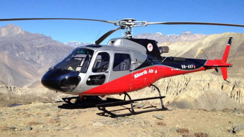 नेपालमै पहिलोपटक जेट रेन्टर हेलिकप्टर ल्याउँदै सिम्रिक एयर