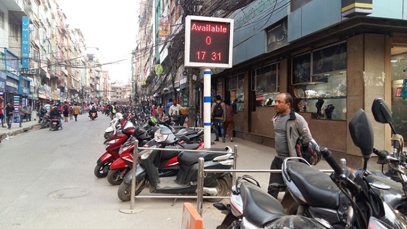 न्यूरोडमा स्मार्ट पार्किङ बिहीबारबाट सुरु, यसरी गर्नुस् निःशुल्क पार्किङ