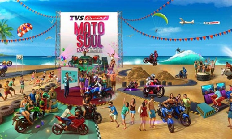 टीभीएस मोटो शोल २०१९ भारतको गोवामा सुरु, यस्तो छ स्टन्टमा प्रयोग हुने बाइक_img
