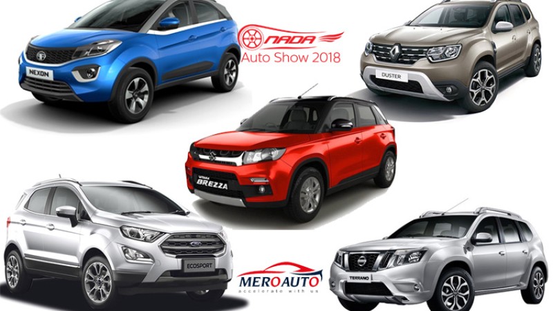 अटो शोमा सब-कम्प्याक्ट एसयूभीमा तिब्र प्रतिस्पर्धा, कुनको मूल्य कति ?