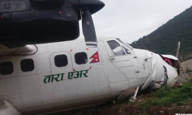 जुम्ला एयरपोर्टमा तारा एयरको विमान दुर्घटना_img