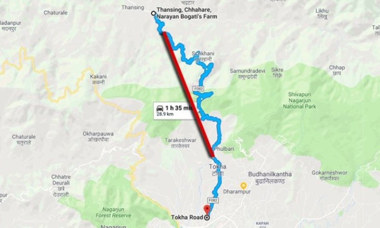 सामाखुसी-टोखा-छहरे (सुरुङ) सडक निर्माण गर्न दुई कम्पनीको प्रस्ताव_img