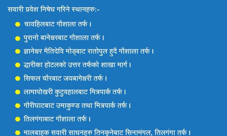 भोलि पशुपति क्षेत्रका १० रुटमा सावारीसाधन चलाउन रोक_img