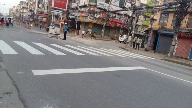 यी स्थानमा बन्दै नयाँ जेब्राक्रसिङ, पहिलेभन्दा कस्तो फरक