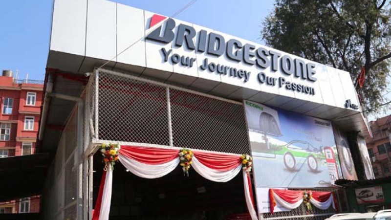 ब्रिजस्टोन टायरको नेपालमै पहिलो बिक्री तथा सेवा केन्द्र सुरु