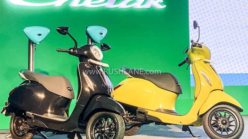 बजाजको इलेक्ट्रीक स्कुटर सार्वजनिक, यस्तो छ मूल्य