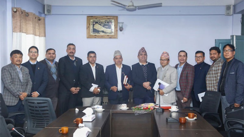 नाडा कार्यसमिति र आन्तरिक राजस्व विभागका महानिर्देक बीच छलफल