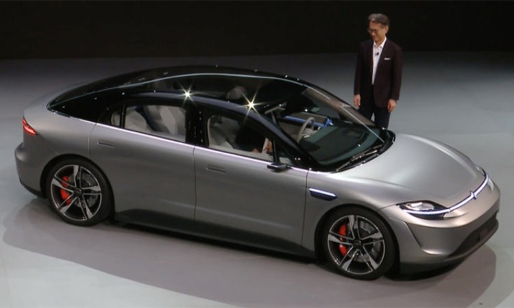 सोनीले बनायो पहिलो इलेक्ट्रीक कार, सुरक्षाको लागि ३३ सेन्सरको प्रयोग_img