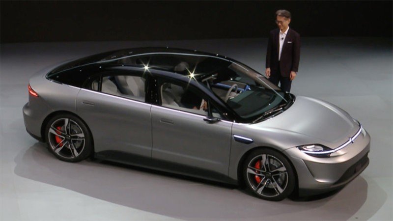 सोनीले बनायो पहिलो इलेक्ट्रीक कार, सुरक्षाको लागि ३३ सेन्सरको प्रयोग