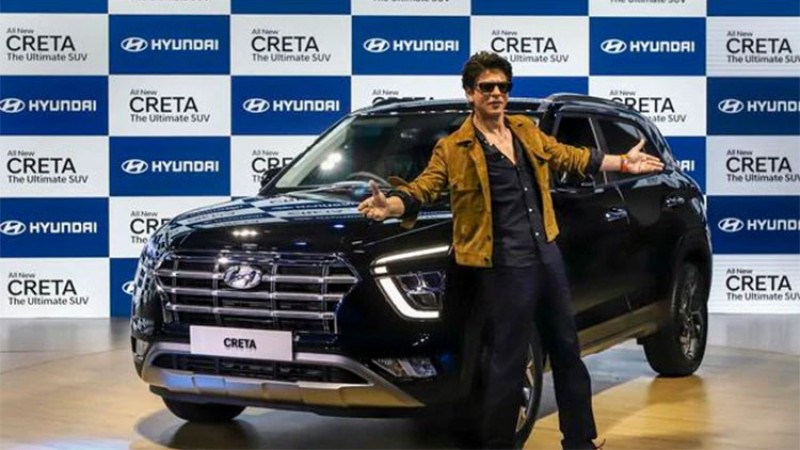 शाहरुख खानले सार्वजनिक गरे हुन्डाईको नयाँ क्रेटा, मार्चबाट बिक्री सुरु हुने