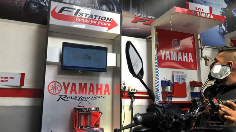 के हो एफआई टेक्नोलोजी ? यामाहाको एफआई स्टेशनमा सित्तैमा चेकअप