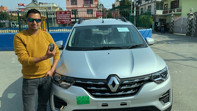 रेनो ट्राइबर टेष्ट ड्राइभ रिभ्यूः अपत्यारिलो इन्जिनको उत्कृष्ट पर्फमेन्स (भिडियोसहित)