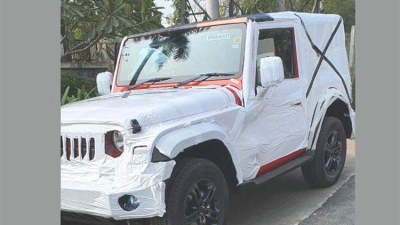 नयाँ जेनेरेशन महिन्द्रा थार पेट्रोल इन्जिनमा पनि