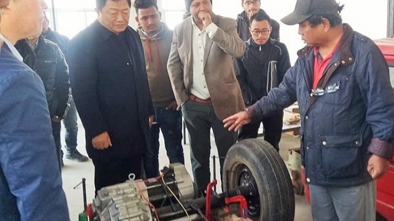 महावीर पुनले बनाएको इलेक्ट्रीक कार केही दिनपछि परिक्षण हुने