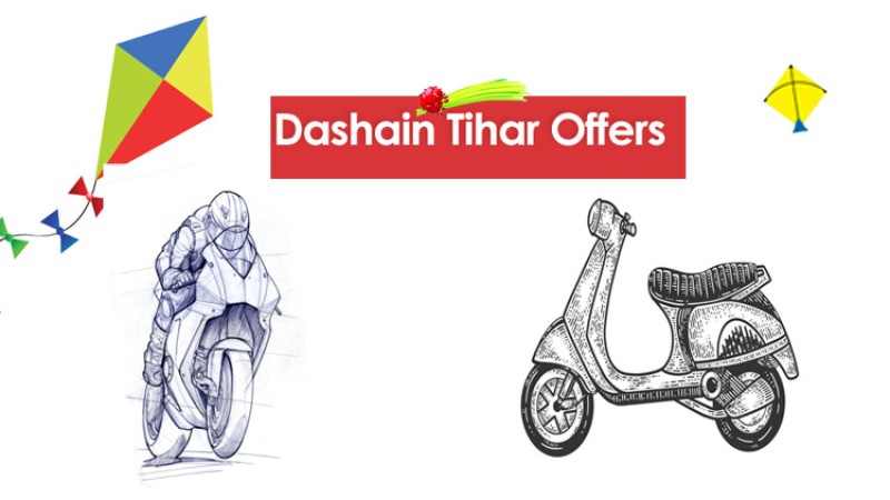 दशैं अफरको तयारीमा मोटरसाइकल बिक्रेता, नगद छुट प्राथमिकतामा